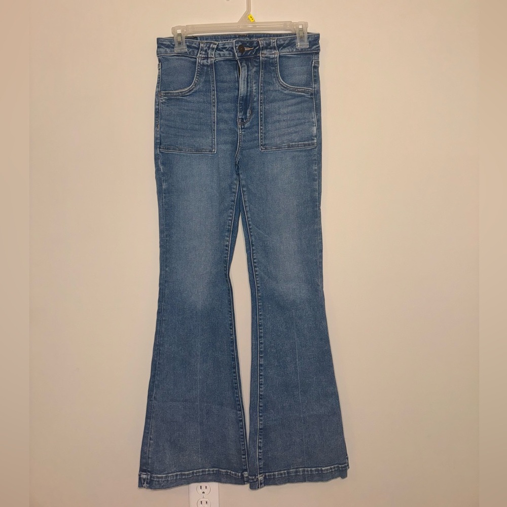 American Eagle Outfitters Blue Flare Jeans